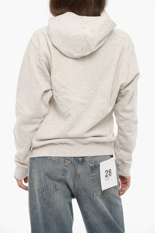 Patch Pocket Fleeced-Cotton UNISEX Hoodie