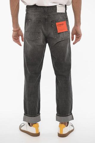 Regular Fit STINGHER Jeans with Logoed Button 22cm
