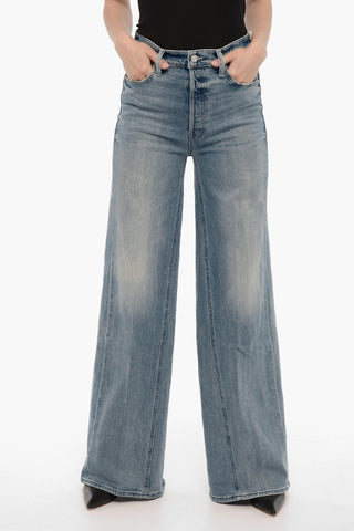SUPERIOR Stretch Denim Wide Leg THE ENCHANTER HEEL Jeans 32cm