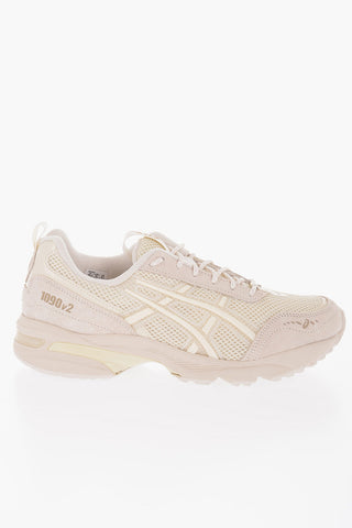 Sneakers Basse GEL In Suede e Mesh Tono su Tono