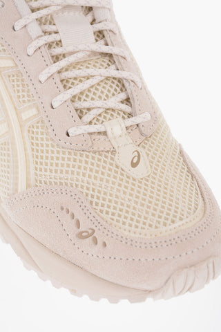 Ton-On-Ton Suede and Mesh GEL Low-Top Sneakers