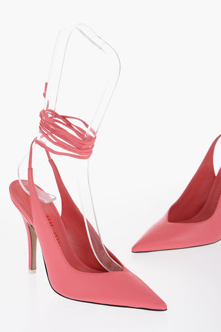 Leather VENUS Lace-up Pumps Heel 11.5cm