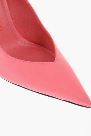 Leather VENUS Lace-up Pumps Heel 11.5cm