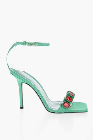 Sandali Ankle-Strap SIERRA in Raso con Gioielli Tacco 11.5cm