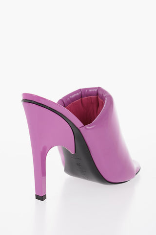 Patent Leather REM Mules with Heel 10,5cm