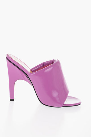 Patent Leather REM Mules with Heel 10,5cm