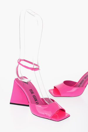 Ankle-Strap-Sandalen PIPER aus Leder uni 8,5 cm