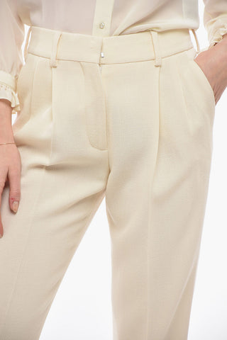 Double Pleated Virgin Wool ESSENTIAL Pants