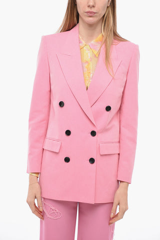 Double-breasted NEVIM Blazer with Peak Lapel