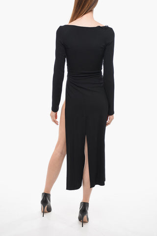 Tubino JASMIN a Maniche Lunghe con Maxi Spacco