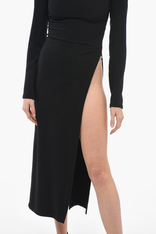 Tubino JASMIN a Maniche Lunghe con Maxi Spacco