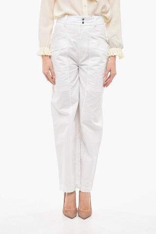 ETOILE Tapered Fit RUBY Cotton Pants