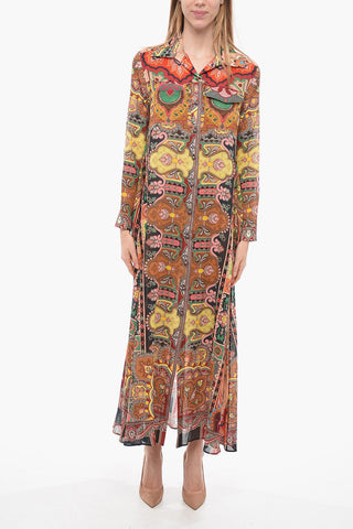 Paisley Printed LUST Shirt Dress