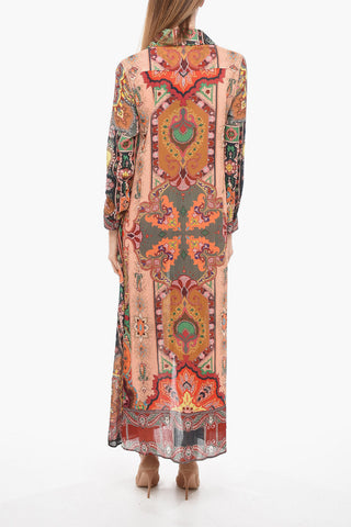Paisley Printed LUST Shirt Dress