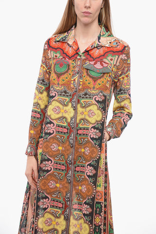 Paisley Printed LUST Shirt Dress
