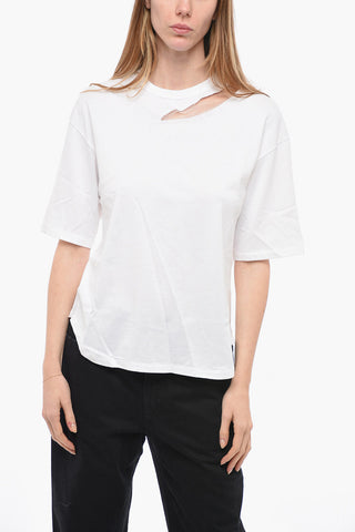 T-shirt with Cut Out Detail