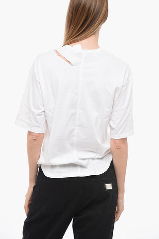T-shirt with Cut Out Detail