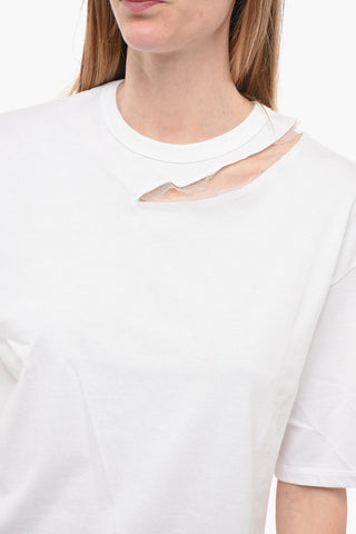 T-shirt with Cut Out Detail