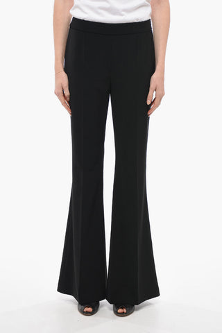 BOUTIQUE Pantaloni Bootcut ad 1 Pince con Zip Laterale