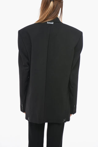 Blazer Oversized UNISEX in Misto Lana