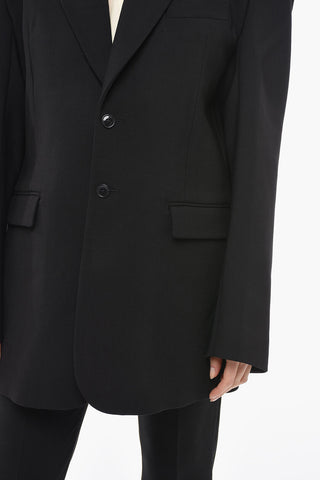 Blazer Oversized UNISEX in Misto Lana