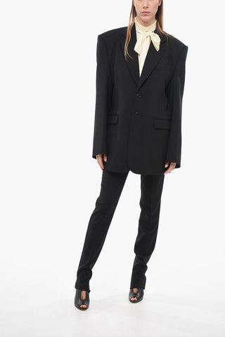 Blazer Oversized UNISEX in Misto Lana