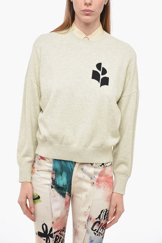 ETOILE Wool Blend MARISANS Sweater with Contrasting Logo