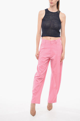 Flax Blend See Through Tank Top