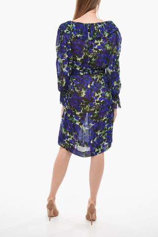 Floral Printed DONTE Dress with Belt