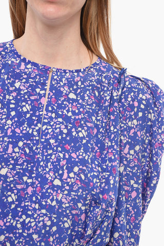 Silk Blouse ZARGA with Ruched Details