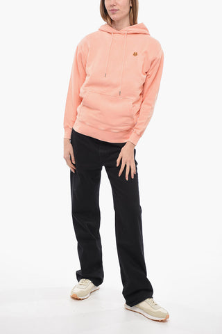 Felpa Hoodie TIGER in Cotone Garzato