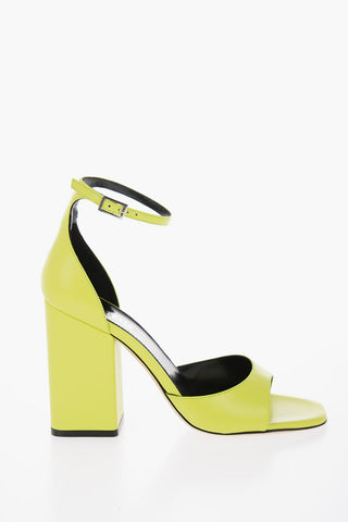 Leather FIONA Ankle-Strap Sandals Heel 10cm