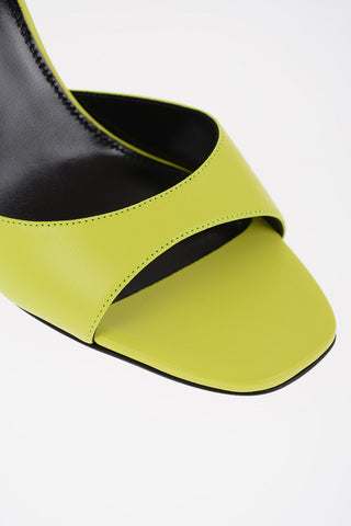Leather FIONA Ankle-Strap Sandals Heel 10cm