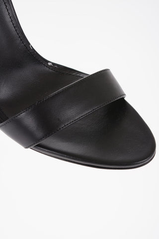 Stiletto Heel Leather VANESSA Ankle Strap 12cm