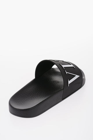 Embossed Logo Rubber Slides
