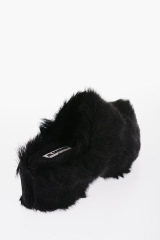 Sabot Chunky In Pelliccia