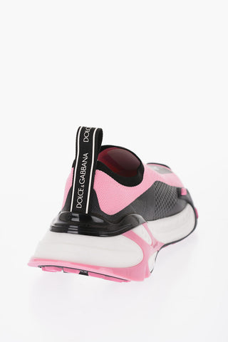 Sock Sneakers With Logo Print