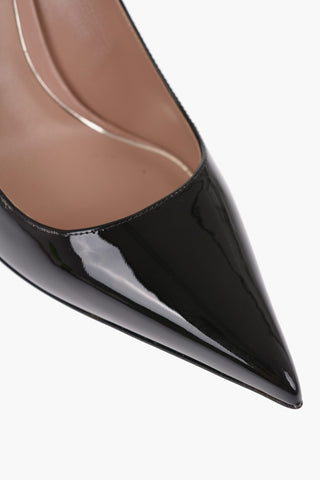Decolleté In Vernice Con Dettagli Borchie Tacco 10 cm