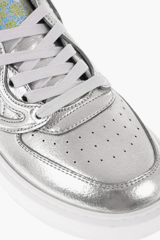 Sneakers Low-top effetto Metallizzato