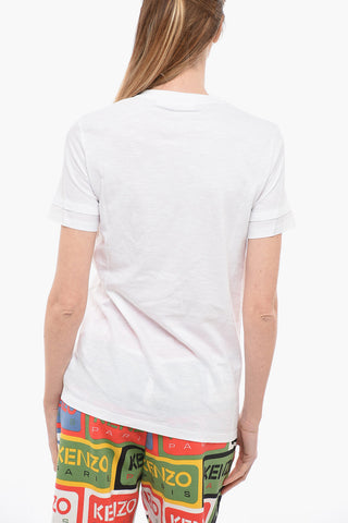 T-Shirt Girocollo in Tinta Unita