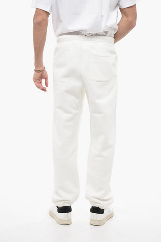 Fleece Joggers with Logo Patch