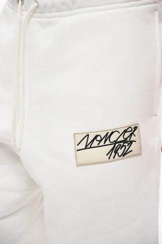 Fleece Joggers with Logo Patch