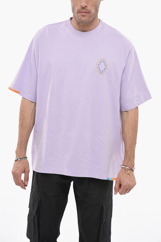 T-shirt STITCH Oversized con Ricamo Multicolor