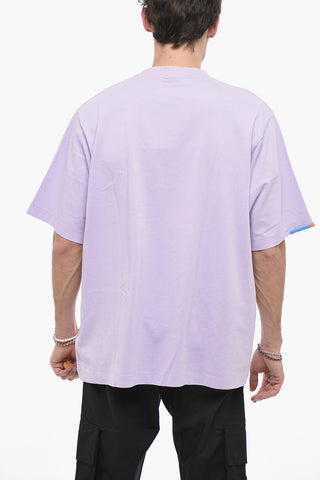 T-shirt STITCH Oversized con Ricamo Multicolor