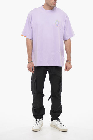 T-shirt STITCH Oversized con Ricamo Multicolor