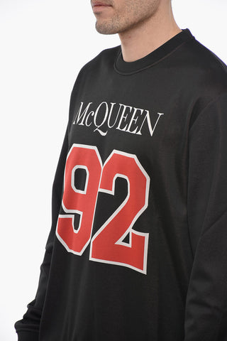 Crew Neck 92 Cotton Blend Sweatshirt
