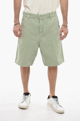 Regular Waist Organic Cotton Cargo Shorts