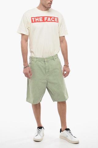Regular Waist Organic Cotton Cargo Shorts