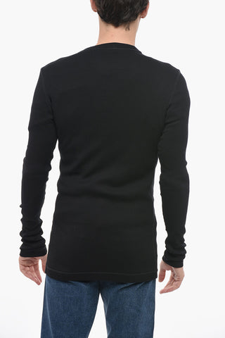 V Neck Cotton Cardigan