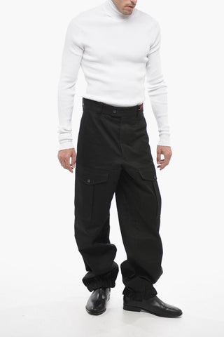 Twill Cotton MILITARY Baggy Cargo Pants